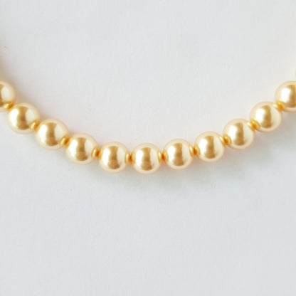 [DTJ Grade] South Sea Gold Pearl Color Inspired Necklace