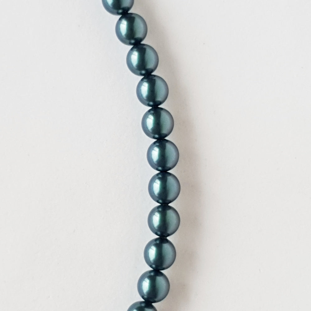 Tahitian Black Pearl Color Inspired Necklace