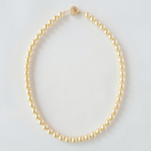 [DTJ Grade] South Sea Gold Pearl Color Inspired Necklace