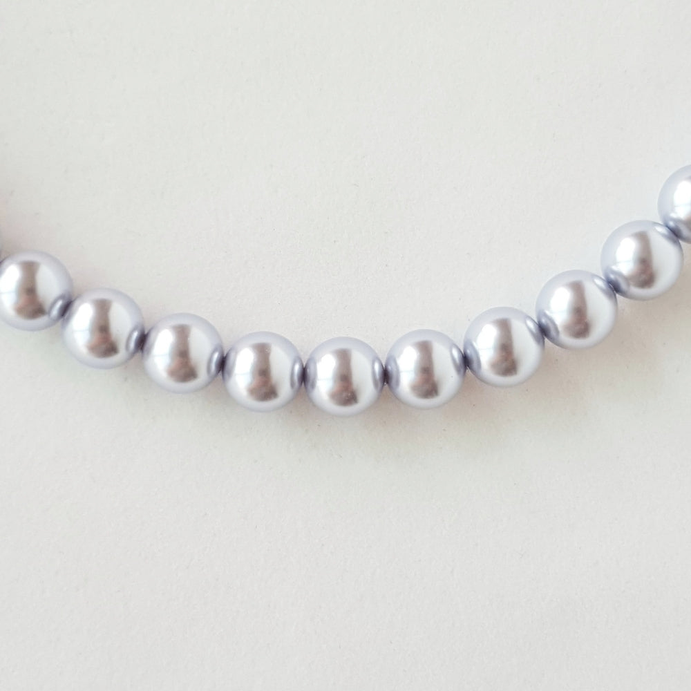 South Sea Silver Pearl Color Inspired Necklace