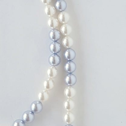 Freshwater Pearl Color Inspired Long Necklace